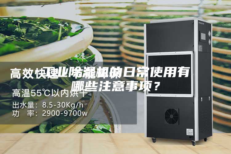 工業除濕機的日常使用有哪些注意事項？