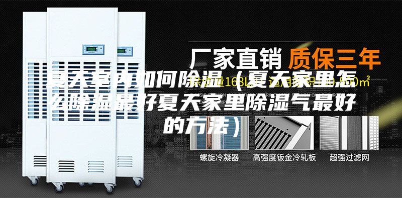 夏天室內(nèi)如何除濕(夏天家里怎么除濕最好夏天家里除濕氣最好的方法)