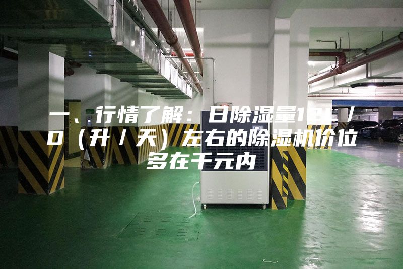 一、行情了解:日除濕量12L/D(升/天)左右的除濕機價位多在千元內(nèi)
