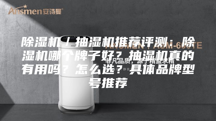 除濕機／抽濕機推薦評測：除濕機哪個牌子好？抽濕機真的有用嗎？怎么選？具體品牌型號推薦