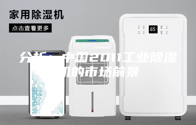 分析:中國2011工業除濕機的市場前景