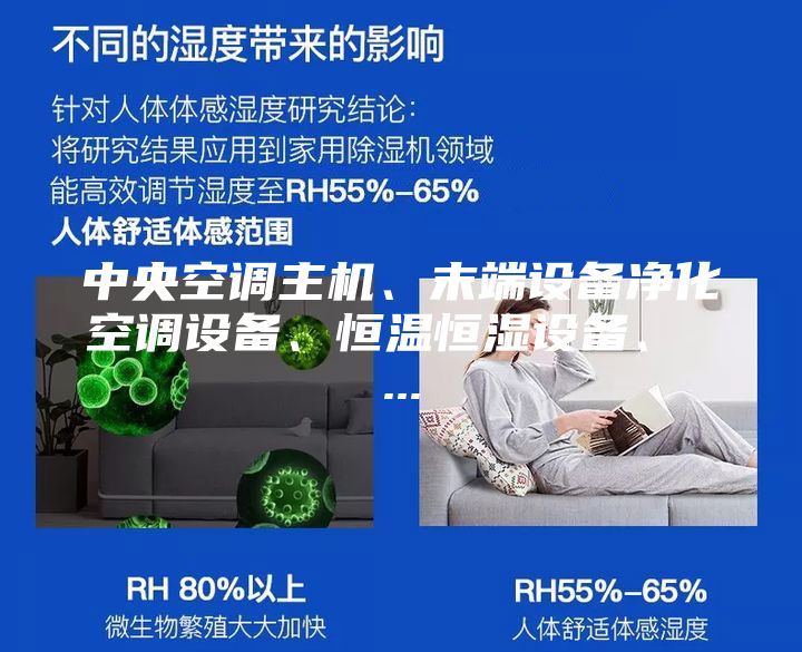 中央空調(diào)主機(jī)、末端設(shè)備凈化空調(diào)設(shè)備、恒溫恒濕設(shè)備、 ...