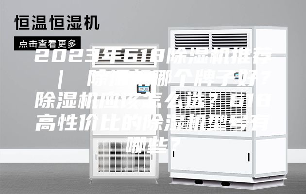 2023年618除濕機(jī)推薦 ｜ 除濕機(jī)哪個(gè)牌子好？除濕機(jī)應(yīng)該怎么選？618高性價(jià)比的除濕機(jī)型號(hào)有哪些？