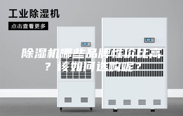 除濕機(jī)哪些品牌性價比高？該如何選購呢？