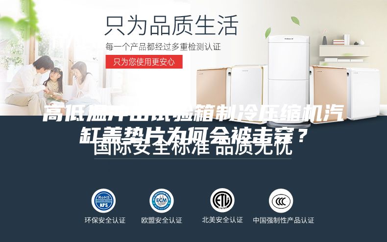 高低溫沖擊試驗(yàn)箱制冷壓縮機(jī)汽缸蓋墊片為何會(huì)被擊穿？