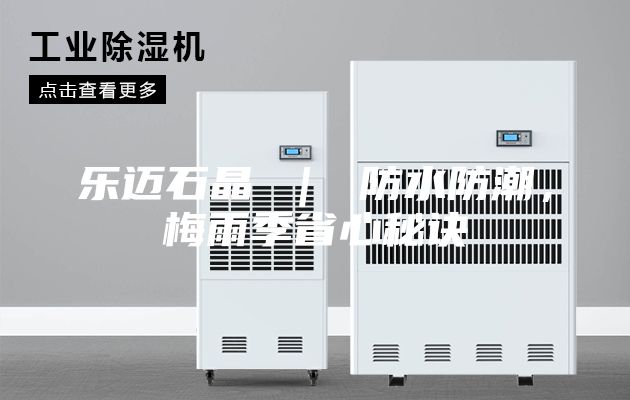 樂邁石晶 | 防水防潮,梅雨季省心秘訣