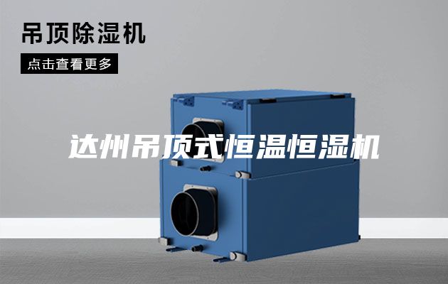 達(dá)州吊頂式恒溫恒濕機(jī)