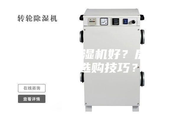哪個品牌抽濕機好？房間除濕機選購技巧？