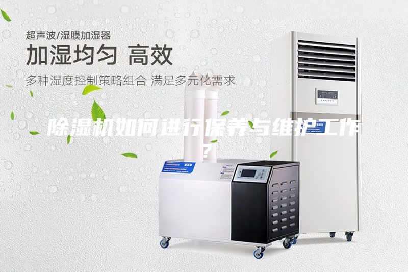 除濕機如何進行保養與維護工作？