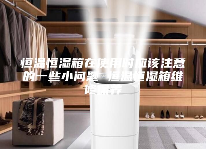 恒溫恒濕箱在使用時應該注意的一些小問題 恒溫恒濕箱維修保養(yǎng)