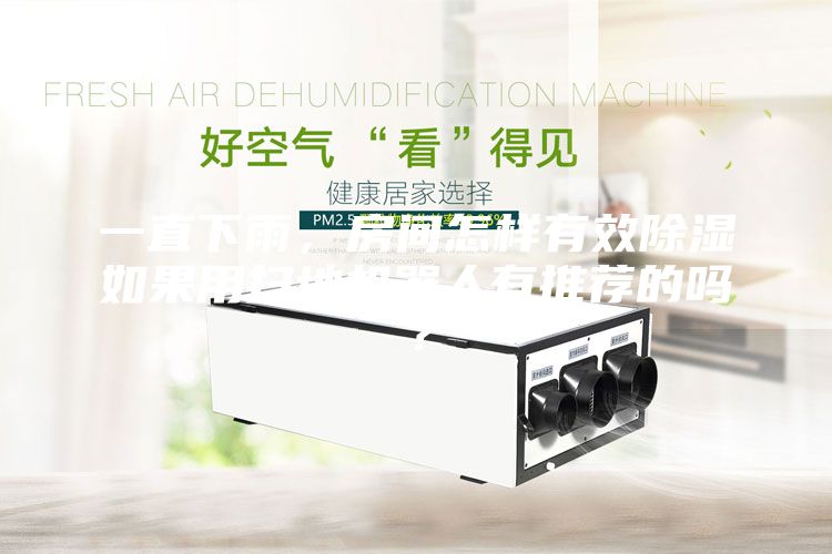 一直下雨,房間怎樣有效除濕如果用掃地機器人有推薦的嗎?