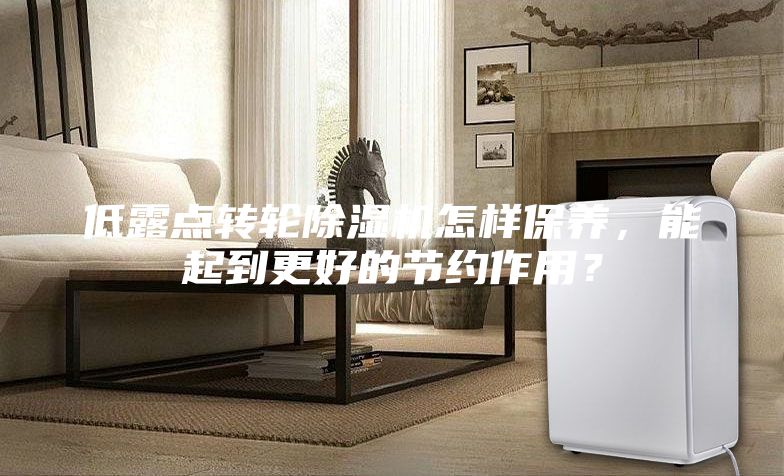 低露點(diǎn)轉(zhuǎn)輪除濕機(jī)怎樣保養(yǎng)，能起到更好的節(jié)約作用？