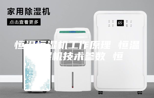 恒溫恒濕機工作原理 恒溫恒濕機技術參數 恒